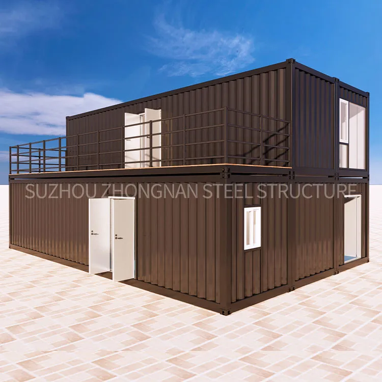 40ft flat pack container office project