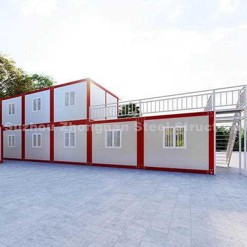 Double-layer prefabricated houses customized according to customer needs