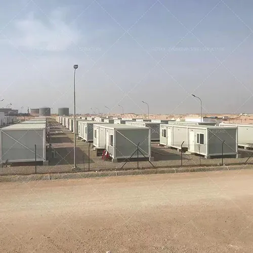 Prefabricated container house project in Saudi Arabia