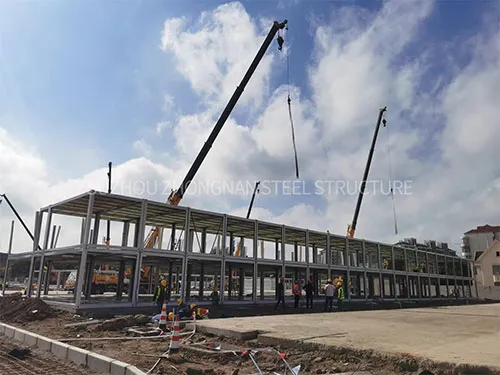 Zhongnan provides prefabricated houses for large-scale construction sites in Shanghai