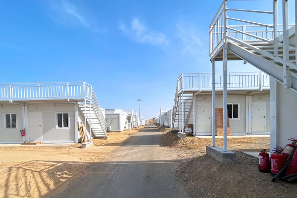 Saudi Base Labor Camp