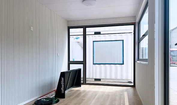 <p>Inside, you control flooring, wall finishes, built-in furniture, partitions, and storage. MEP planning covers electrical runs, plumbing pods, HVAC capacity, ventilation, and communication networks.</p><p>Energy upgrades like solar panels, batteries, efficient lighting, and high-performance insulation support long-term sustainability. Safety features include fire detection, accessibility solutions, and structural upgrades for wind or seismic needs.</p><p>For easier logistics, projects can use flat-pack modules, bolt-together systems, or full turnkey installation. Smart features such as BMS control, remote monitoring, access management, and IoT sensors complete a modern container transformation.</p>