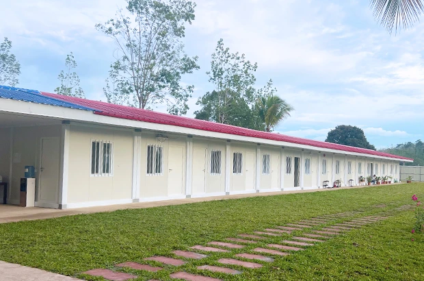 Linear Block Layout (Dormitory-style)