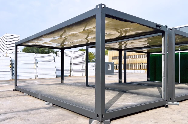 Containers frame