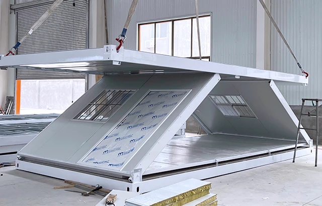 Z-type folding container house