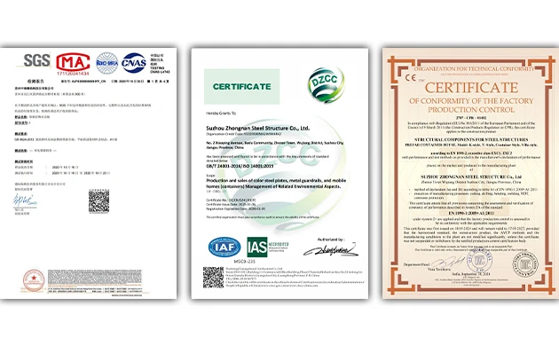 Certifications