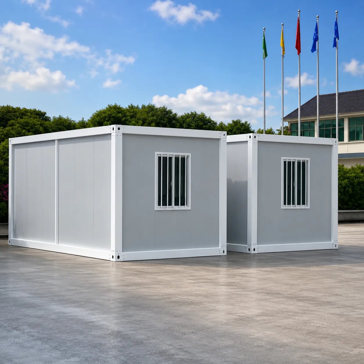 Cydosod Tŷ Cynhwysydd Assemble Container House