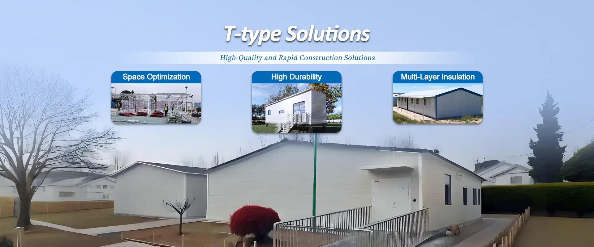 t-type prefab house