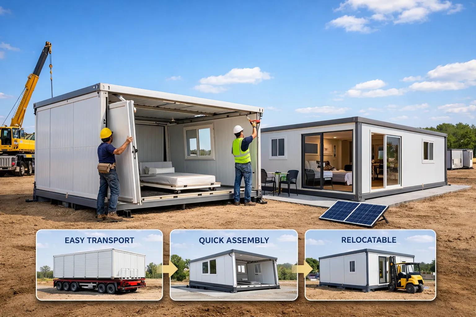 Collapsible Container House: A Smart Solution for Modern Modular Construction Collapsible Container House: A Smart Solution for Modern Modular Construction