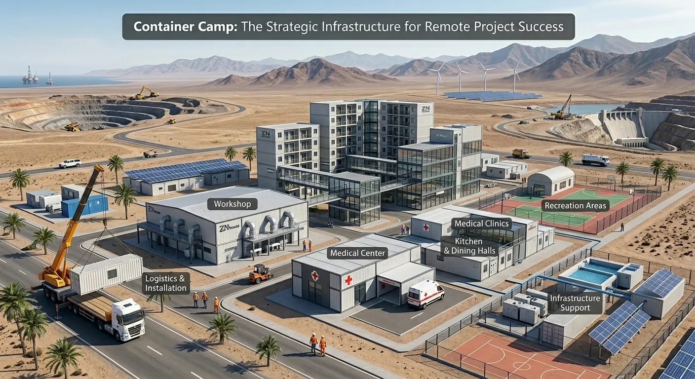 Container Camp: The Strategic Infrastructure for Remote Project Success Container Camp: The Strategic Infrastructure for Remote Project Success