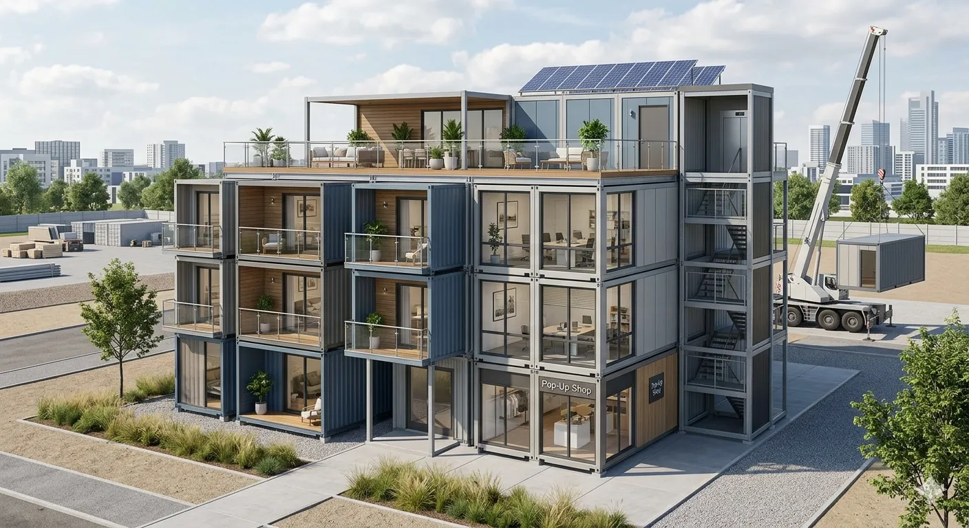 Container Construction: A Modern Approach to Fast, Durable, and Modular Building Container Construction: A Modern Approach to Fast, Durable, and Modular Building