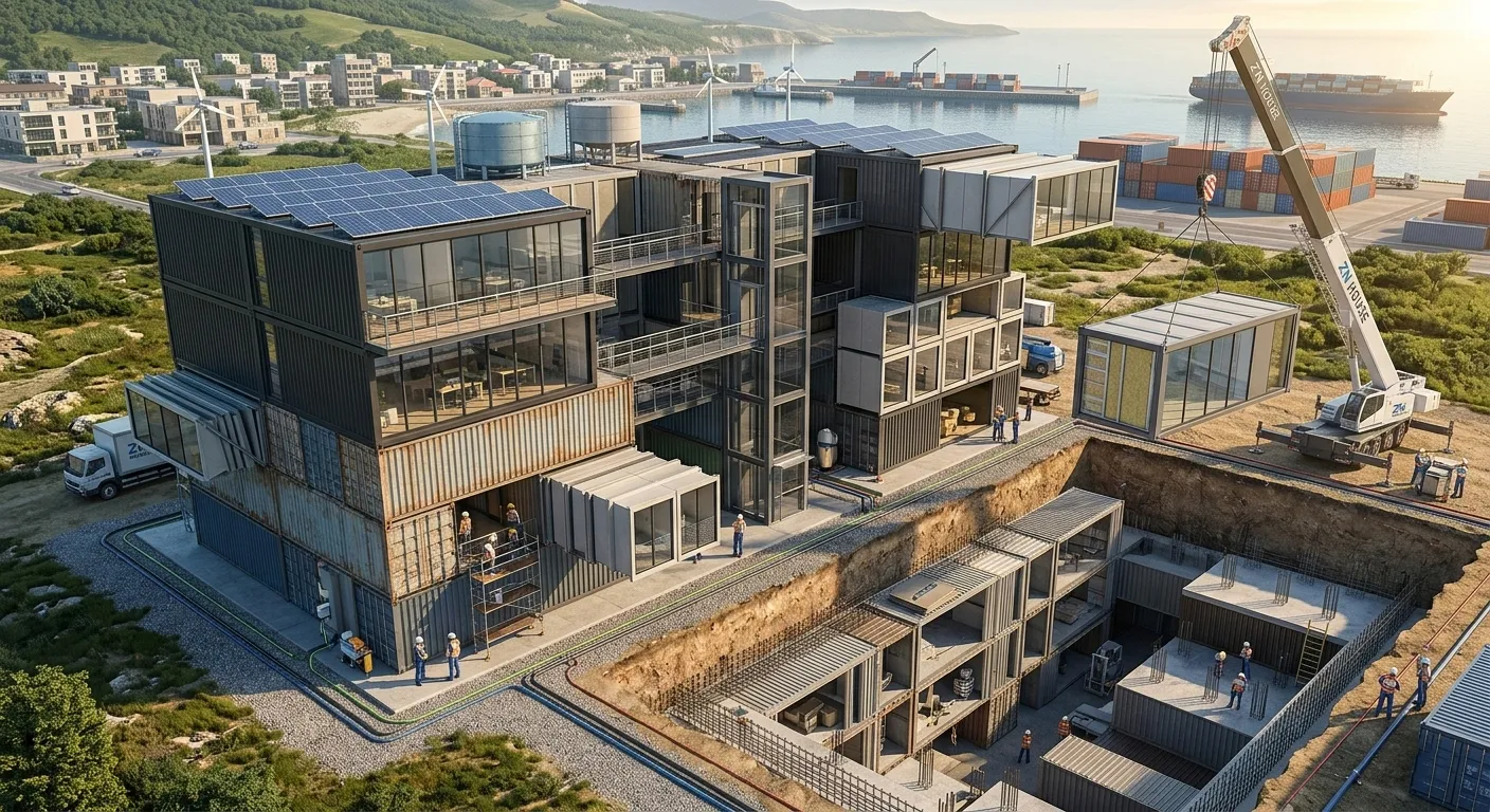 Container House Construction: The Future of Modular Building by ZN House