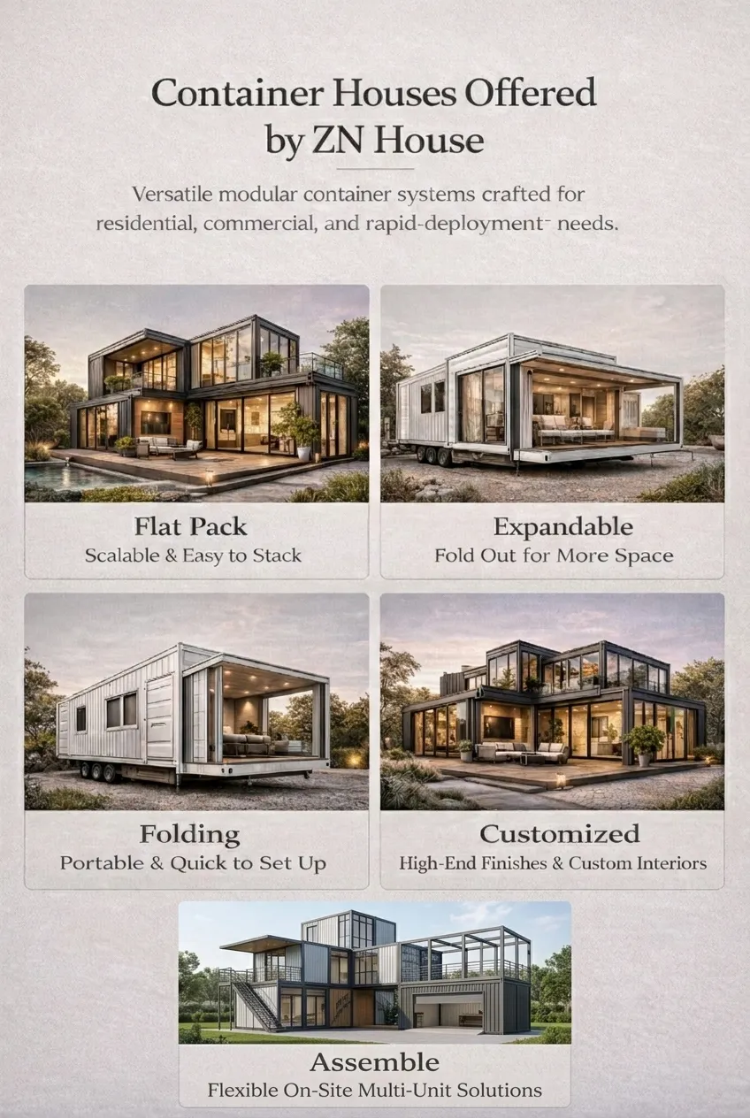 Container House Design: Advanced Modular Architecture Solutions by ZN House Container House Design: Advanced Modular Architecture Solutions by ZN House