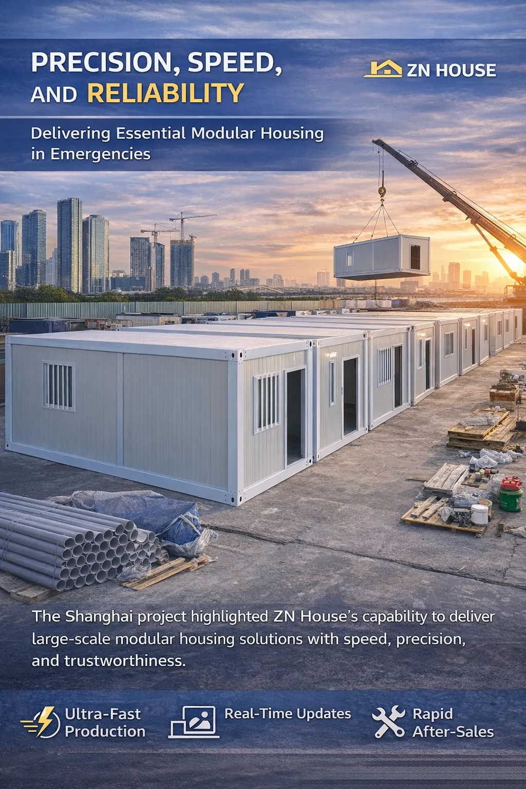 Rapid Delivery of Customized Epidemic Isolation Rooms in Shanghai