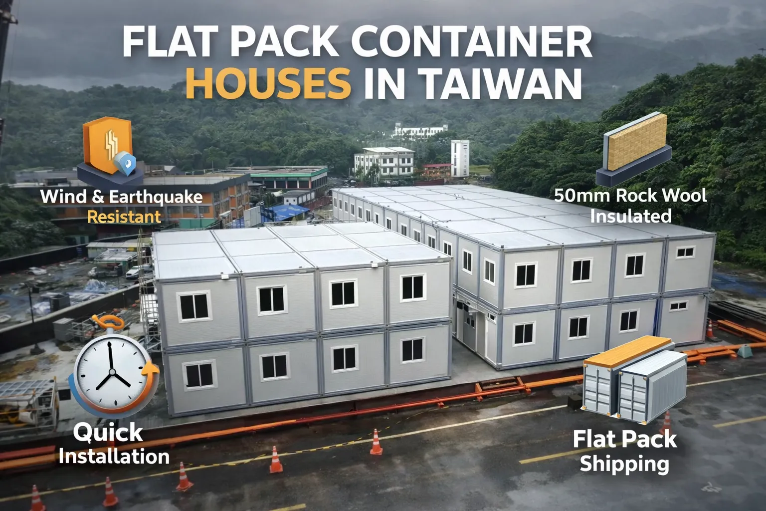 Flat Pack Container Taiwan: ZN House Manufacturing High-Performance Modular Solutions