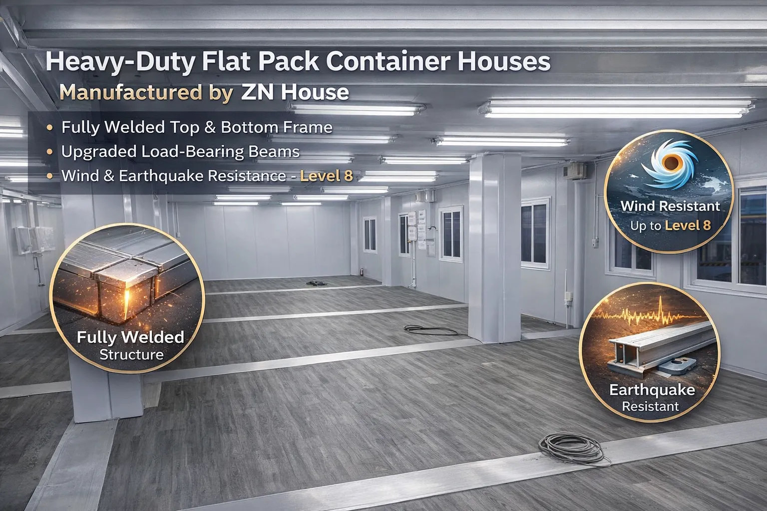 Flat Pack Container Taiwan: ZN House Manufacturing High-Performance Modular Solutions