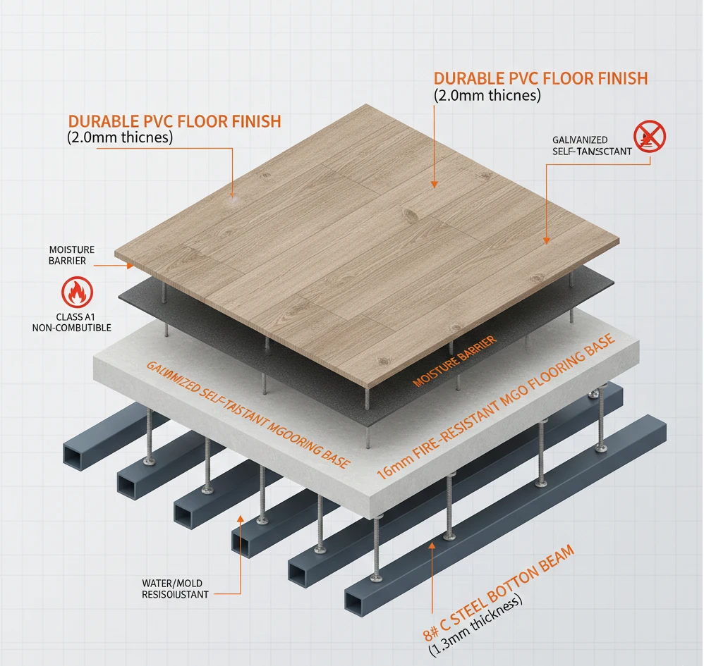 The Foundation of Safety: Why K-type House MGO Flooring is the Industry Standard