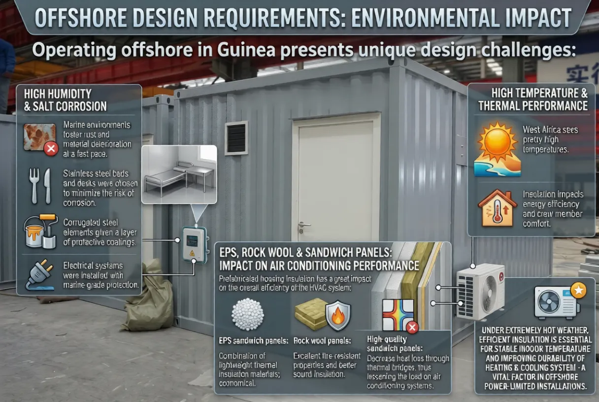Marine Container House Project in West Africa: Rapid Offshore Deployment in 15 Days