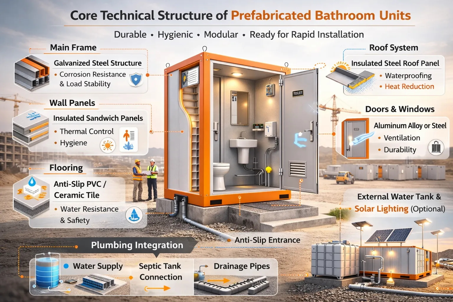 Prefabricated Bathroom Units: A Smart and Compliant Sanitation Solution for Modern Construction