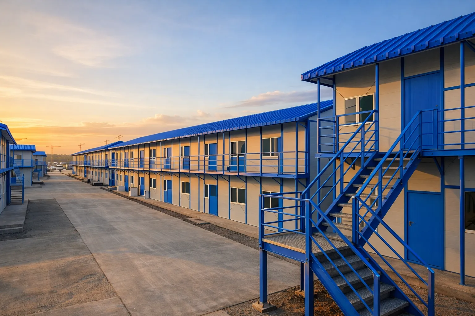 Prefabricated K-type dormitory
