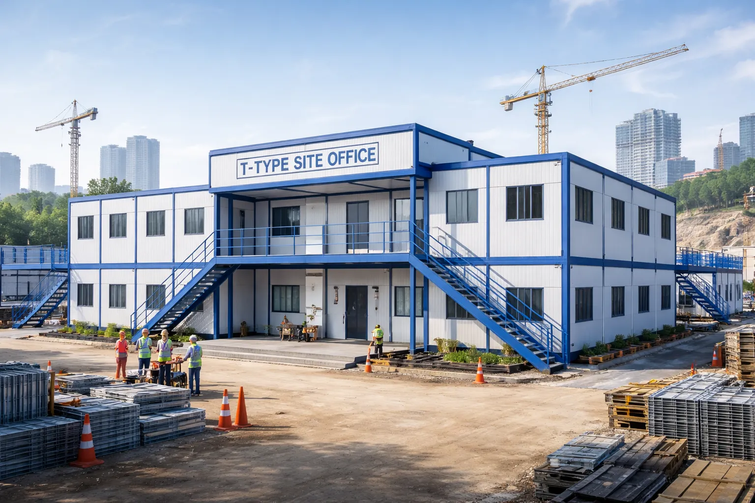 T-Type Site Office: A Reliable Modular Solution for Modern Construction Projects T-Type Site Office: A Reliable Modular Solution for Modern Construction Projects