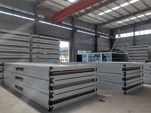 منازل حاوية قابلة للطي