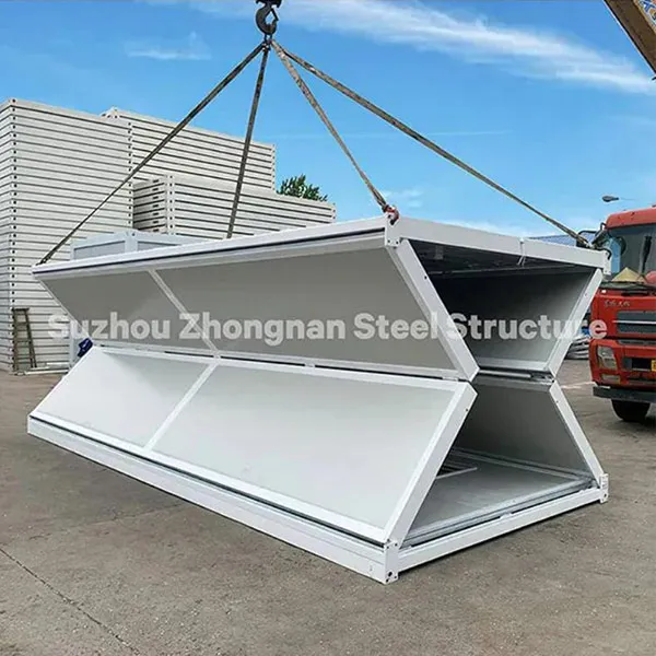 منازل حاوية قابلة للطي