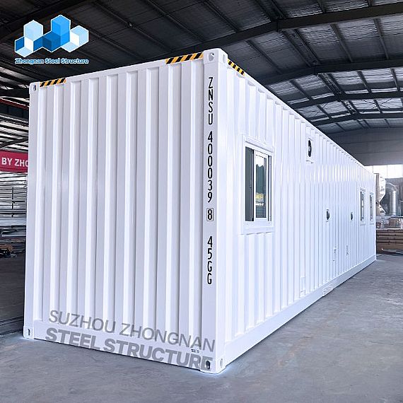 Casa contenedor de envío prefabricada americana