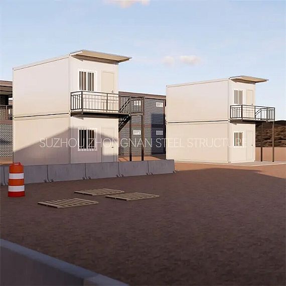 Modelo de casa prefabricada de paquete plano