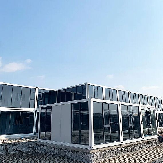 Maison de conteneur de luxe Flat Pack