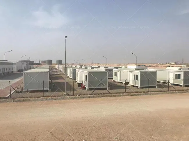 Prefabricated container house project in Saudi Arabia