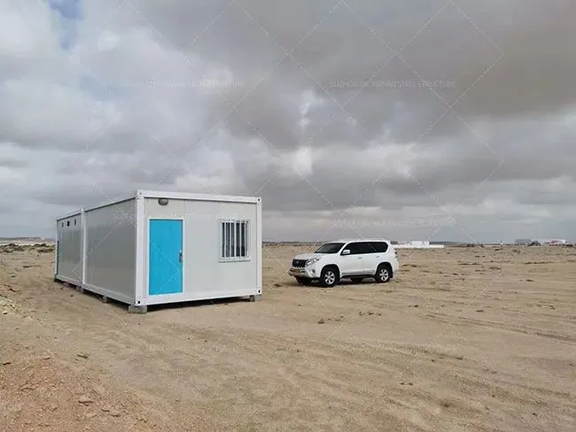 Prefabricated container house project in Saudi Arabia1