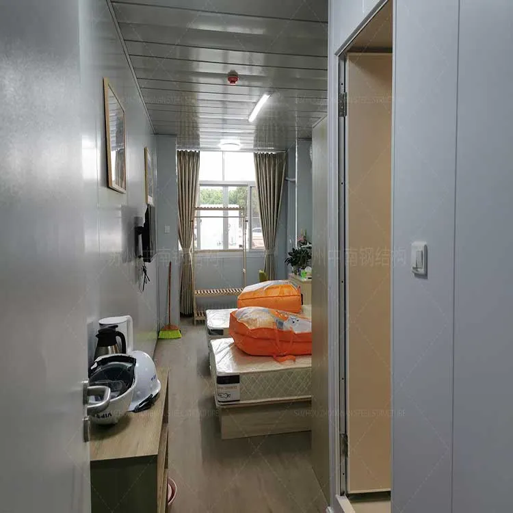 Container house retirement home project in Kunshan, China