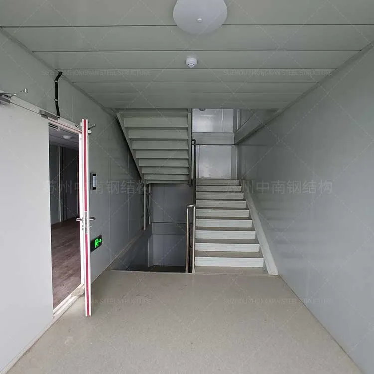 Container house retirement home project in Kunshan, China