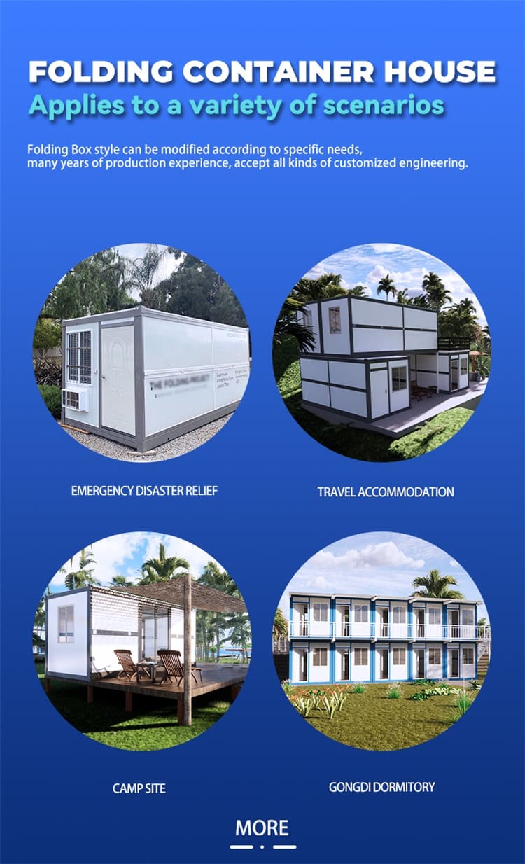 White Standard Folding Container